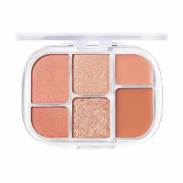 Палетка теней для век WAKEMAKE Soft Sheer Multi Palette 01 Coral Hertz, 6.4 г Палетка теней для век WAKEMAKE Soft Sheer Multi Palette 01 Coral Hertz, 6.4 г