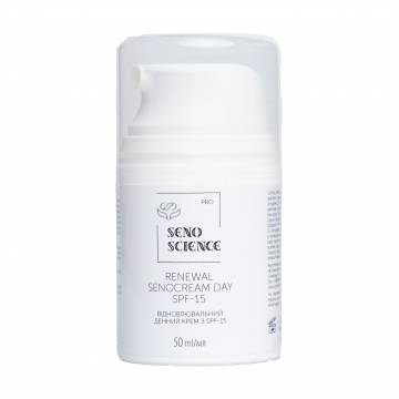 Восстанавливающий дневной крем для лица Senoscience Renewal SenoCream Day SPF-15, 50 мл Восстанавливающий дневной крем для лица Senoscience Renewal SenoCream Day SPF-15, 50 мл
