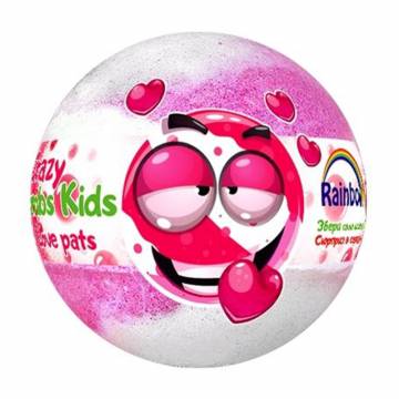 Бомбочка для ванны Rainbow Crazy Bombs Kids Любимые животные, с сюрпризом, 100 г Бомбочка для ванны Rainbow Crazy Bombs Kids Любимые животные, с сюрпризом, 100 г