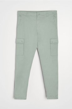 Штани cargo jogger - блідо-зелений