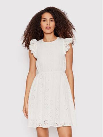 Vero Moda Літня сукня Naima 10263155 Білий Regular Fit Vero Moda Літня сукня Naima 10263155 Білий Regular Fit