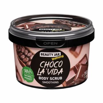 Скраб для тела Beauty Jar Yummy Choco LaVida Smoothing Body Scrub Чоко ЛаВида, 360 г Скраб для тела Beauty Jar Yummy Choco LaVida Smoothing Body Scrub Чоко ЛаВида, 360 г