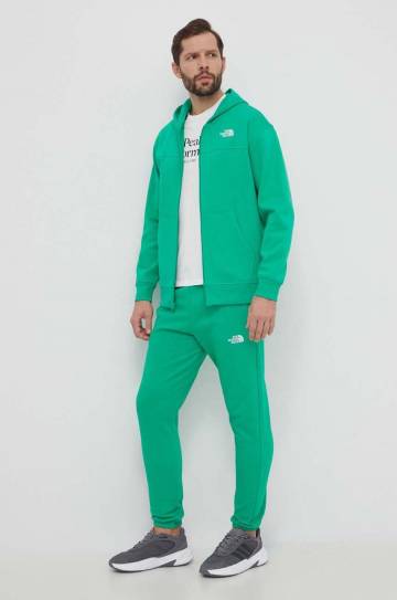 Кофта The North Face мужская цвет зелёный с капюшоном однотонная NF0A87FBPO81 Кофта The North Face мужская цвет зелёный с капюшоном однотонная NF0A87FBPO81