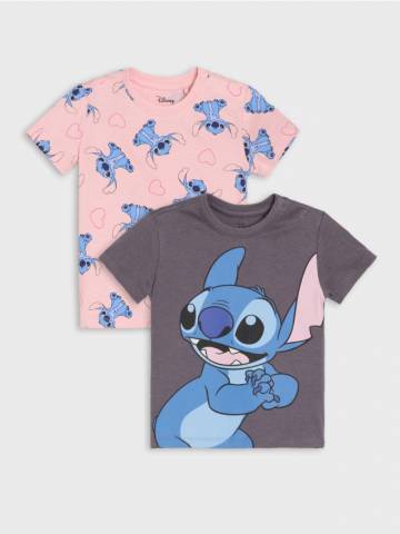 Футболки, 2 шт. Stitch - антрацитовий Футболки, 2 шт. Stitch - антрацитовий