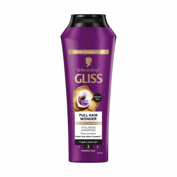 Шампунь Gliss Kur Full Hair Wonder Fullness Shampoo для ломких и ослабленных волос, 250 мл Шампунь Gliss Kur Full Hair Wonder Fullness Shampoo для ломких и ослабленных волос, 250 мл