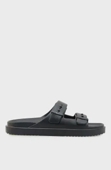 Мужские черные слайдеры LIGHT Черный 44 Tommy Hilfiger FM0FM05757