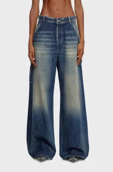 Женские темно-синие джинсы D-SIRE-WORK Синий 24-30 Diesel A09686 09J91