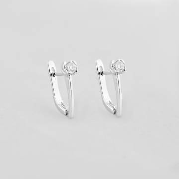 Серебряные серьги Minimal 21018р Серебряные серьги Minimal 21018р