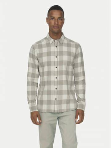 Only & Sons Сорочка Gudmund 22007112 Бежевий Slim Fit Only & Sons Сорочка Gudmund 22007112 Бежевий Slim Fit
