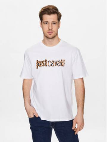 Just Cavalli Футболка 74OBHG02 Білий Regular Fit Just Cavalli Футболка 74OBHG02 Білий Regular Fit