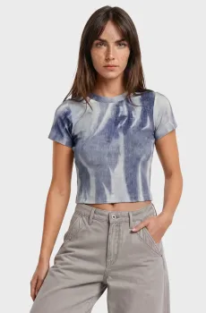Женская футболка Slim rib Разноцветный S G-Star RAW D28969,E525