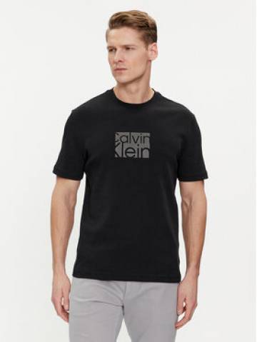 Calvin Klein Футболка Emroidered Block K10K112498 Чорний Slim Fit Calvin Klein Футболка Emroidered Block K10K112498 Чорний Slim Fit
