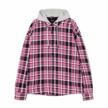 Cropp - Сорочка з каптуром - рожевий Cropp - Сорочка з каптуром - рожевий