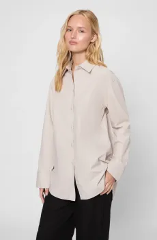Женская бежевая рубашка Бежевый XS PRPY PWCSTKAUA0028