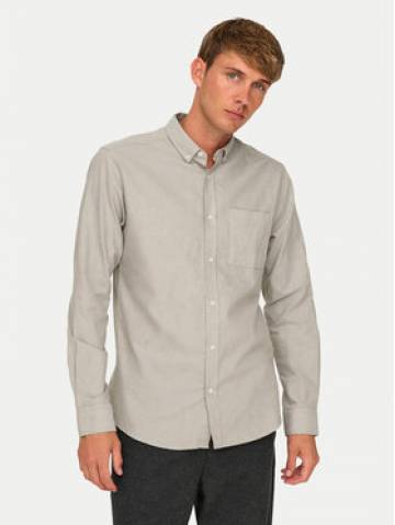 Only & Sons Сорочка Alvaro 22006479 Бежевий Slim Fit Only & Sons Сорочка Alvaro 22006479 Бежевий Slim Fit
