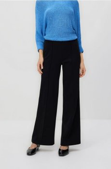 Reserved - Брюки з широкими штанинами - чорний - 617GA-99X