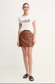 Хлопковая футболка La Petite Française TYFANY