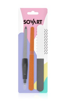 Набор пилочек Sovart для маникюра, 8 шт