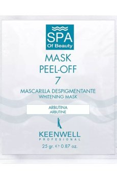 Уценка! Депигментирующая СПА-маска 7 для лица Keenwell Spa Of Beauty Peel Off Face Mask, 25 г