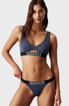 Женский серый лиф от купальника BRALETTE Серый XS Calvin Klein KW0KW02751
