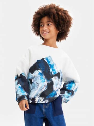 Desigual Світшот 23WBSK06 Білий Regular Fit Desigual Світшот 23WBSK06 Білий Regular Fit