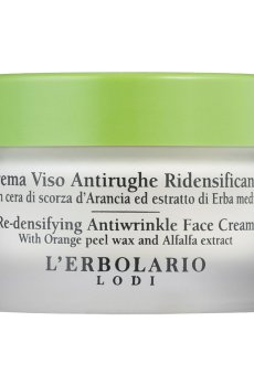 Востанавливающий крем для лица LErbolario Crema Viso Antirughe Ridensificante с апельсином, 50 мл