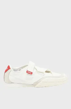 Женские белые кожаные кроссовки PAGODHA / S-PAGODHA SLIP-ON W SNEAKERS Белый 40 Diesel Y03732 P8404