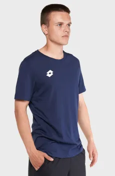 Мужская темно-синяя футболка ELITE TEE JS Синий L Lotto 216555/1CI