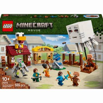 Конструктор LEGO Minecraft Напад на село з повітряною кулею Ґаст (21273) Конструктор LEGO Minecraft Напад на село з повітряною кулею Ґаст (21273)