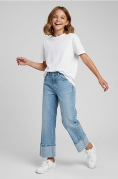 Прямі джинси - синій