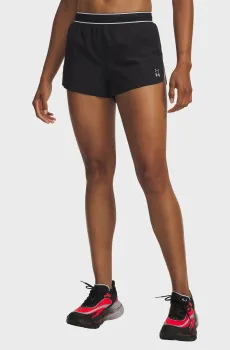 Женские черные шорты UA Halo Run Shorts Черный XS Under Armour 6004022-001