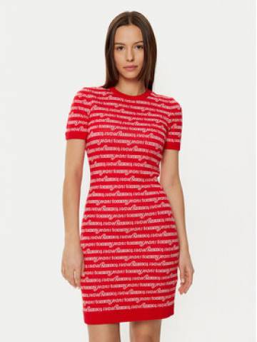 Tommy Jeans Повсякденна сукня DW0DW19478 Червоний Slim Fit Tommy Jeans Повсякденна сукня DW0DW19478 Червоний Slim Fit