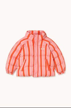 Детская куртка Tinycottons RETRO STRIPES SHORT PADDED JACKET