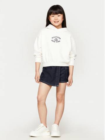 Tommy Hilfiger Світшот Monotype KG0KG08033 Écru Relaxed Fit Tommy Hilfiger Світшот Monotype KG0KG08033 Écru Relaxed Fit