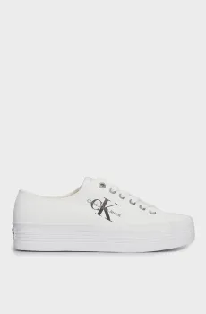 Женские белые кеды VULC FLATFORM ESSENTIAL MONO Белый 39 Calvin Klein YW0YW01030