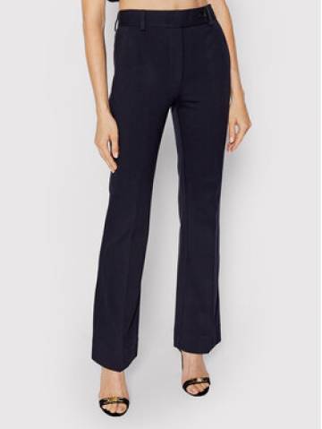 Victoria Victoria Beckham Штани з тканини 1322WTR003869A Cиній Regular Fit Victoria Victoria Beckham Штани з тканини 1322WTR003869A Cиній Regular Fit