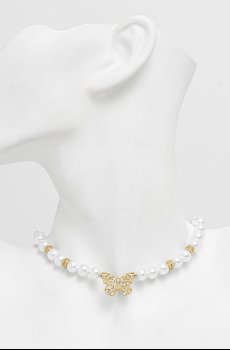 Guess цепочка для женщин из нержавеющей стали BORBOLETA