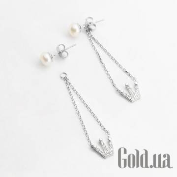 Серьги с подвесками Silvex925 Серьги с подвесками Silvex925