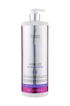 Уценка! Выравнивающий препарат для волос Profesional Cosmetics Hair.Lizz Smoothing Treatment, 1 л