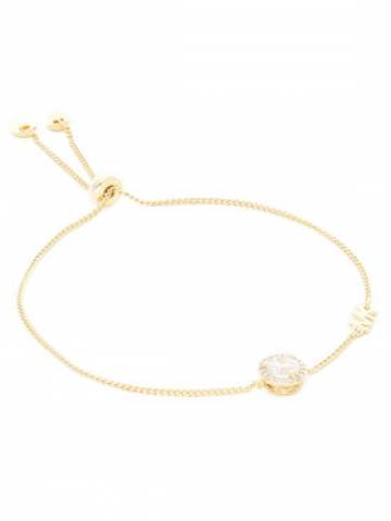 Michael Kors Браслет Pave Halo Slider MKC1206AN710 Золотий Michael Kors Браслет Pave Halo Slider MKC1206AN710 Золотий