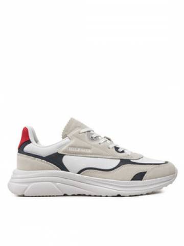 Tommy Hilfiger Снікерcи Modern Runner Tech Print FM0FM05123 Білий Tommy Hilfiger Снікерcи Modern Runner Tech Print FM0FM05123 Білий
