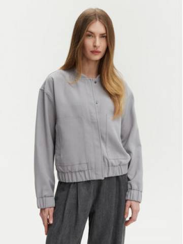 Pieces Куртка бомбер Annie 17150150 Сірий Regular Fit Pieces Куртка бомбер Annie 17150150 Сірий Regular Fit