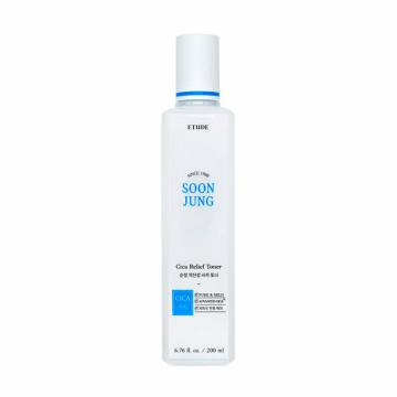 Успокаивающий тонер для лица Etude House Soon Jung Cica Toner, 200 мл Успокаивающий тонер для лица Etude House Soon Jung Cica Toner, 200 мл