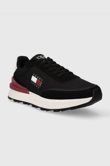 Кроссовки Tommy Jeans TJM TECHNICAL RUNNER цвет чёрный EM0EM01265 Кроссовки Tommy Jeans TJM TECHNICAL RUNNER цвет чёрный EM0EM01265