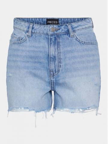 Pieces Джинсові шорти Summer 17146747 Голубий Regular Fit Pieces Джинсові шорти Summer 17146747 Голубий Regular Fit