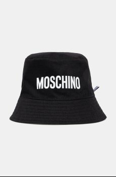 Двухсторонняя хлопковая шляпа Moschino
