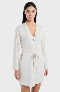 Женский белый пеньюар KITTY Белый S Etam 6557895
