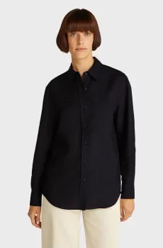 Женская черная рубашка REGULAR Черный 36 Calvin Klein K20K208321