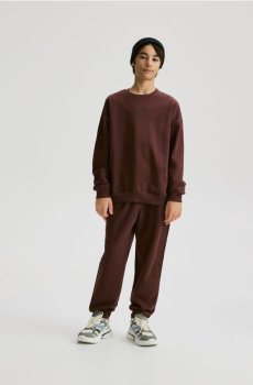 Reserved - Комплект оversize - буряковий - 406HK-83X