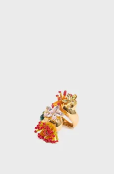 Женское золотистое кольцо Золотой 14 Bimba Y Lola 251BAF410.10140